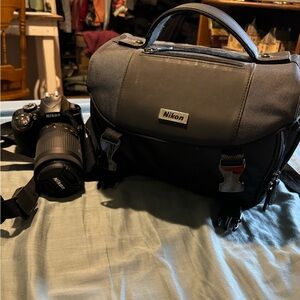 Nikon D3400 with accessories